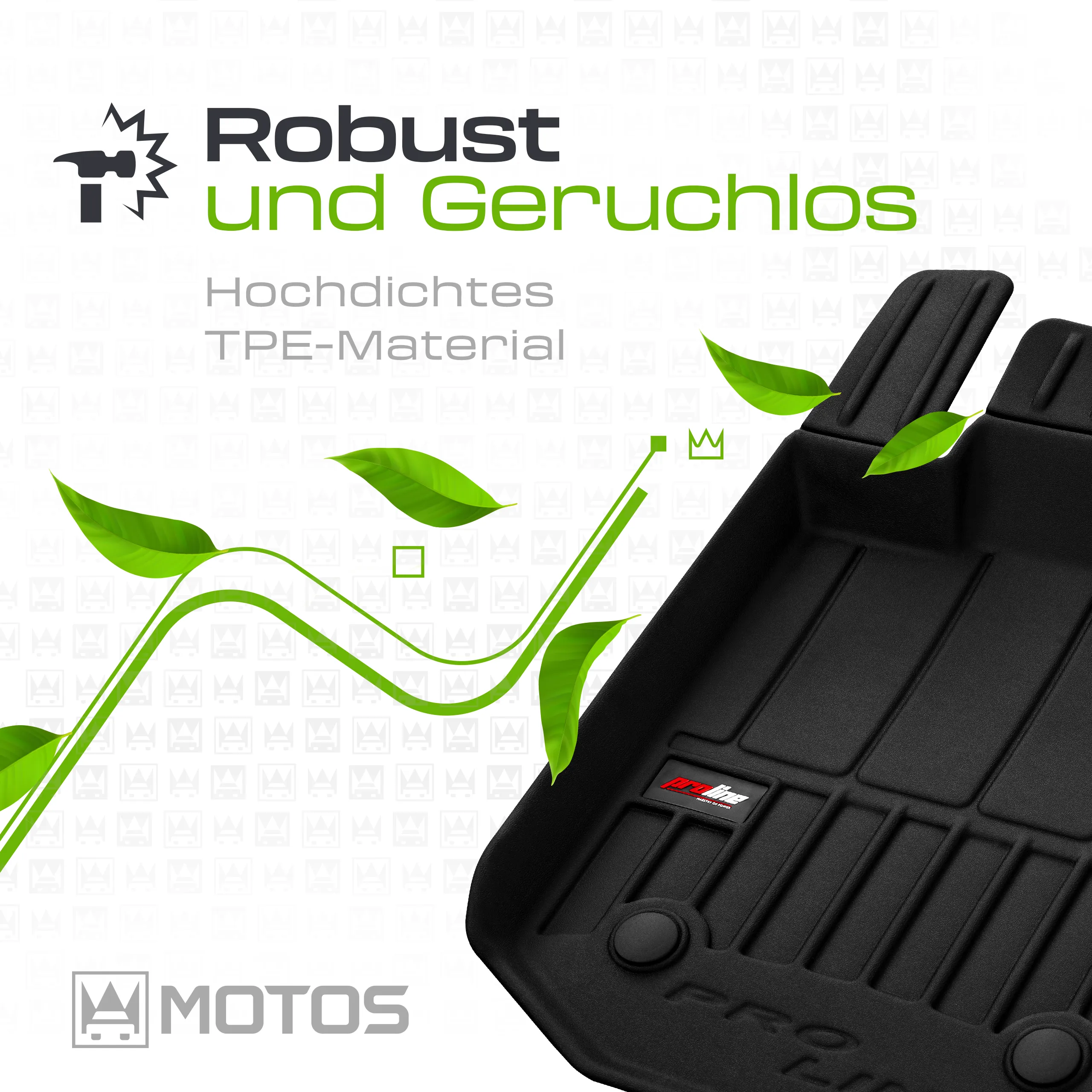 Pro-Line Fußmatten für Volkswagen Golf V 2003-2009 Pro-Line Fußmatten für Volkswagen Golf V 2003-2009