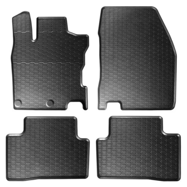 Gummi Fußmatten für Nissan QASHQAI II 2013-2021