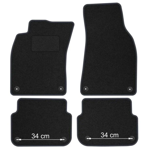 MOTOS Standard™ Velours Autoteppiche für Audi A6 C6 2004-2011