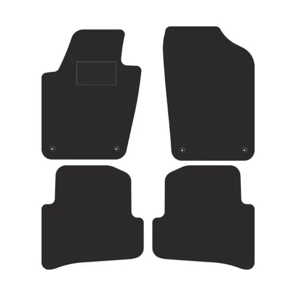 MOTOS Standard™ Velours Autoteppiche für SEAT Ibiza 2008-2017